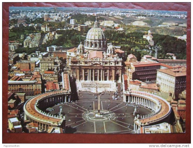 Roma - Citta´ Del Vaticano: Piazza E Basilica Di S Pietro - San Pietro