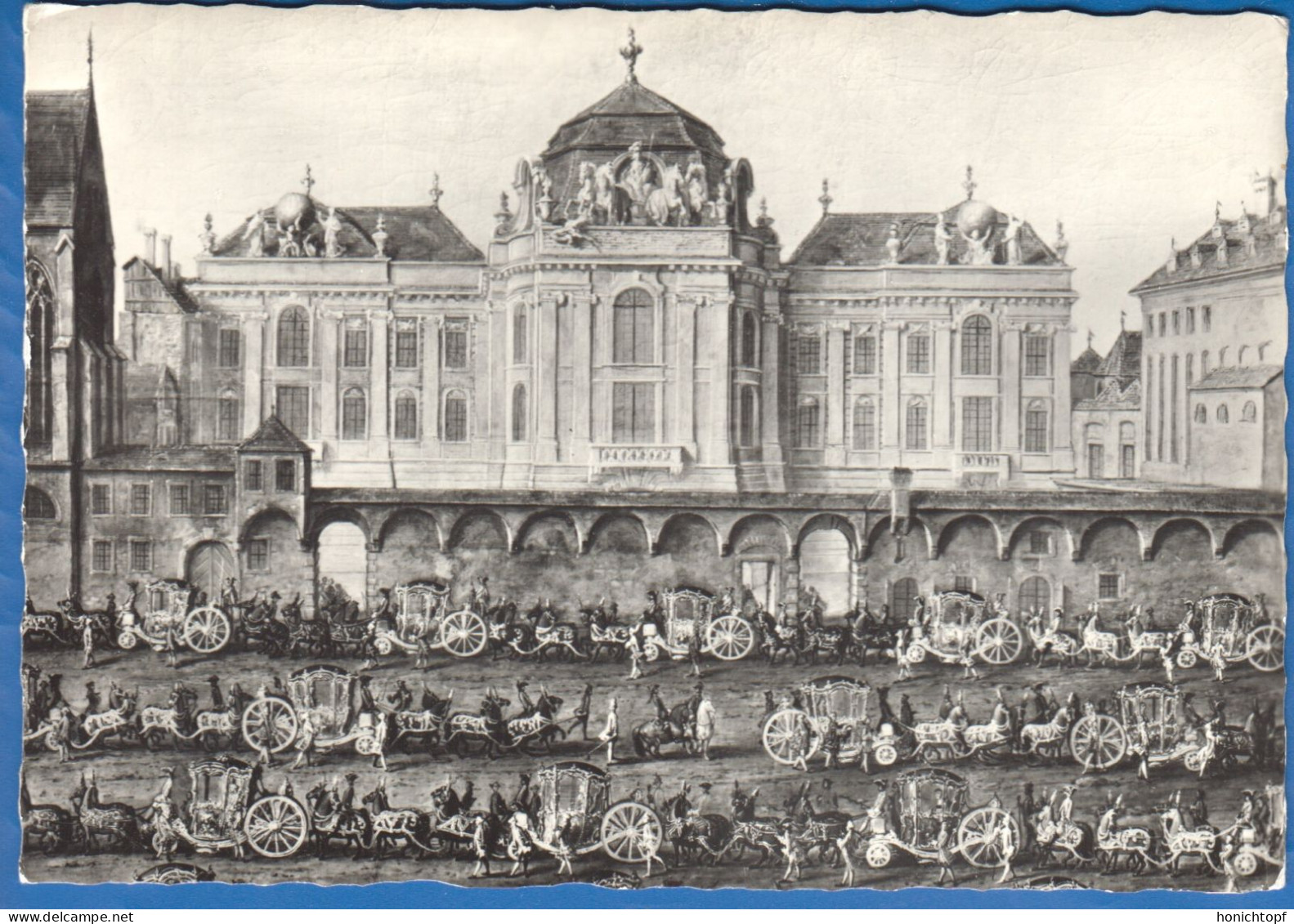 Österreich; Wien; Nationalbibliothek; Einzug Maria Isabella Von Parma; Gemälde Von Martin Van Meytena - Vienna Center