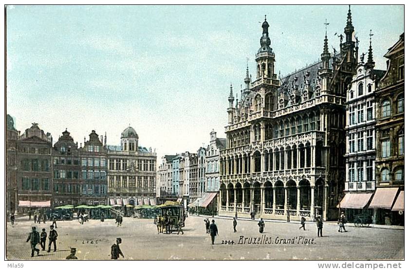 2064. Bruxelles. Grand'Place. - Lanen, Boulevards