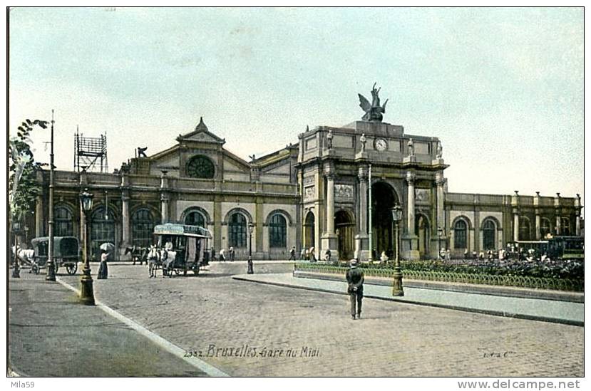 Bruxelles. Gare Du Midi. - Chemins De Fer, Gares