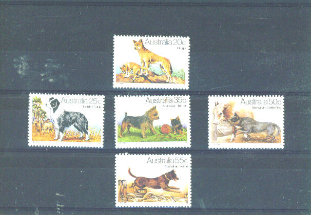 AUSTRALIA - 1980 Dogs UM - Neufs