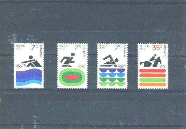 AUSTRALIA - 1972 Olympics UM - Neufs