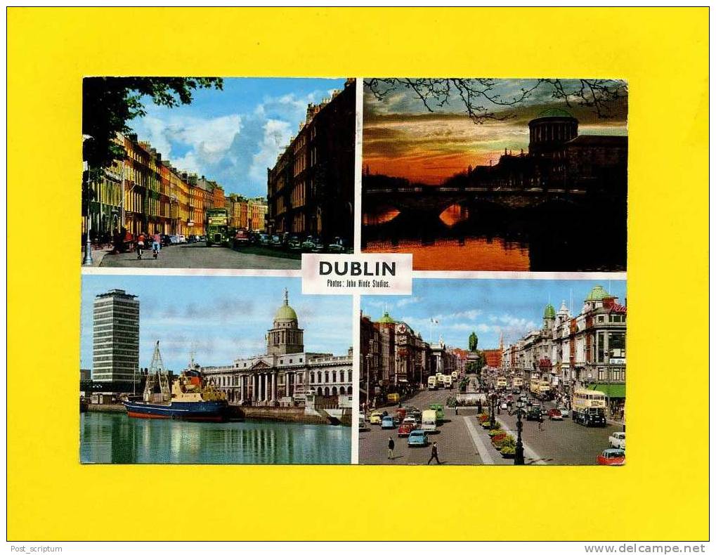 Irlande - Dublin - Carte Multivue - Dublin