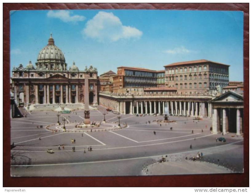 Roma - Citta Del Vaticano: Piazza S. Pietro / Auto - San Pietro