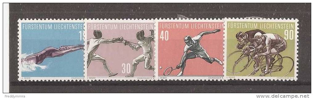 Liechtenstein: 327/ 330 * - Unused Stamps