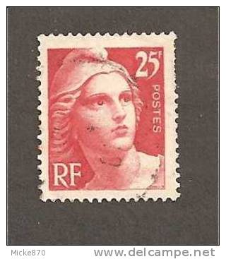 France N°729 Oblitéré Marianne De Gandon - 1945-54 Marianne De Gandon