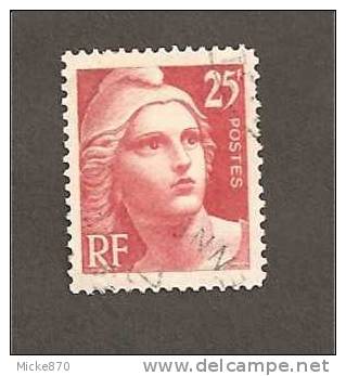 France N°729 Oblitéré Marianne De Gandon - 1945-54 Marianna Di Gandon