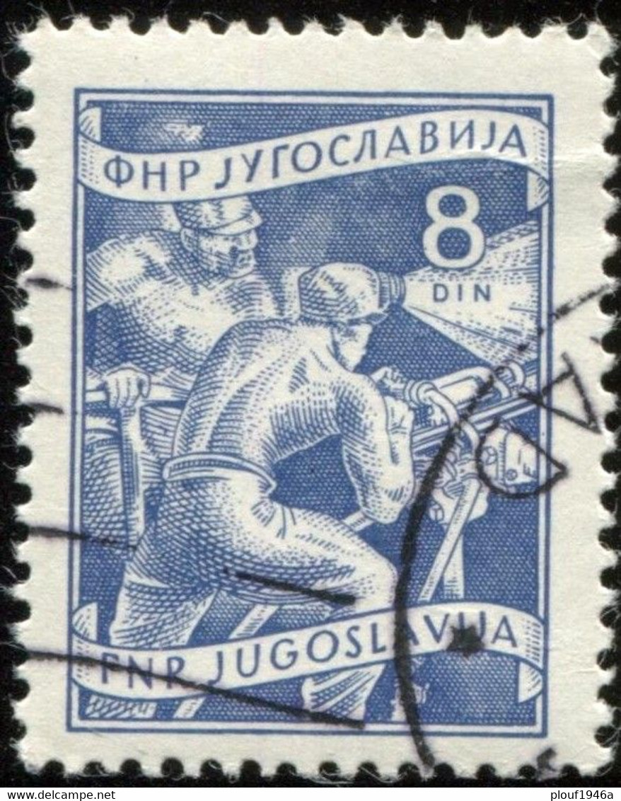 Pays : 507,2 (Yougoslavie : République Démocratique Fédérative)   Yvert Et Tellier N° :    603 (o) - Used Stamps
