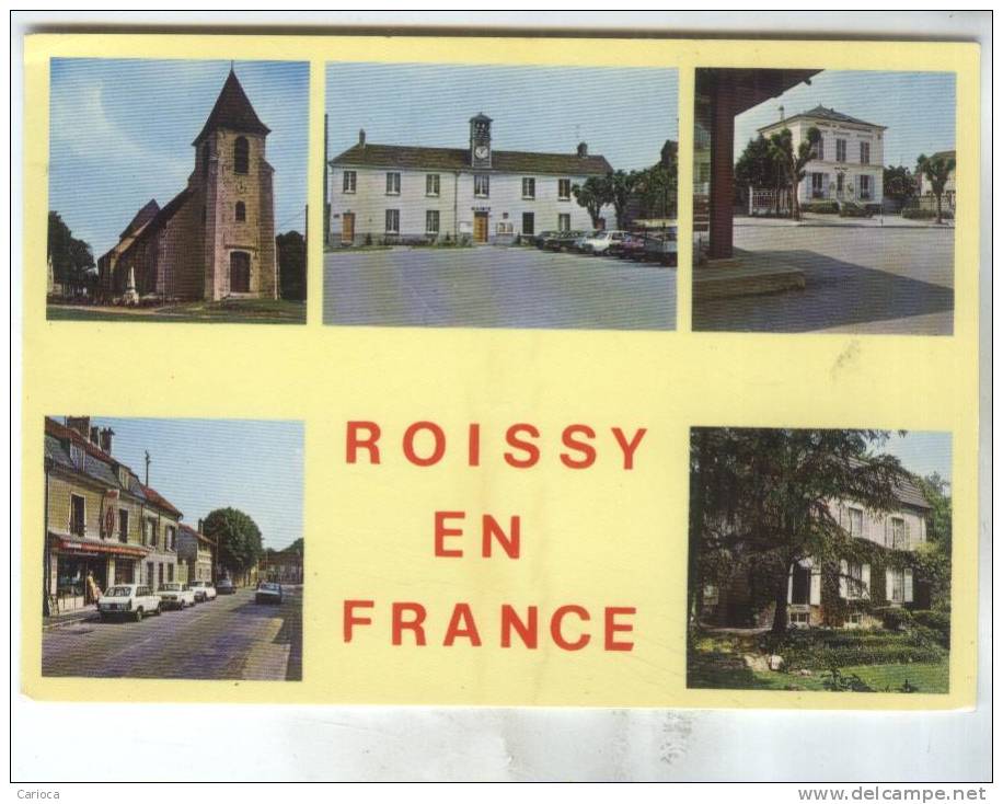 CPM DPT 95 ROISSY EN FRANCE MULTIVUES - Roissy En France