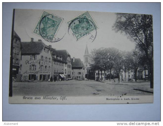 Munster ,Marktplatz - Münster