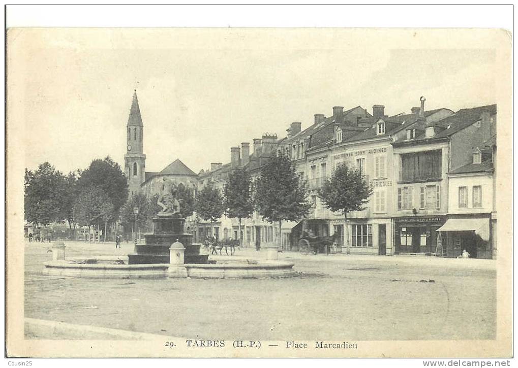 65 TARBES - Place Mercadieu - Tarbes