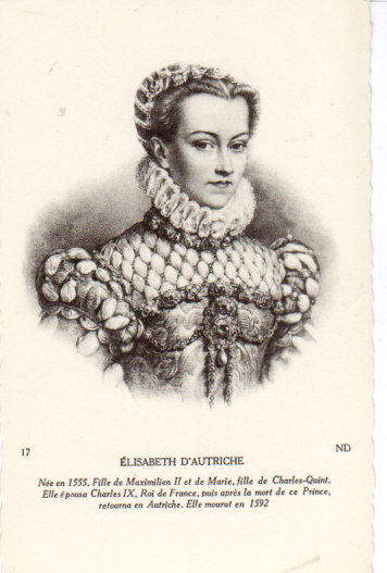 CPA ELISABETH D'AUTRICHE N° 17 - Personnages Historiques