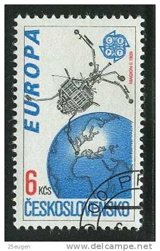 CZECHOSLOVAKIA  1991  EUROPA CEPT    USED - 1991