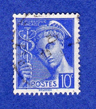 France Y&t : N° 407 - 1938-42 Mercure