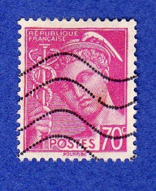 France Y&t : N° 416 - 1938-42 Mercure