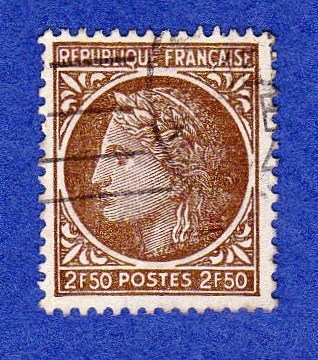 France Y&t : N° 681 - 1945-47 Ceres (Mazelin)