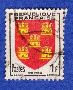 France Y&t : N° 952 - 1941-66 Coat Of Arms And Heraldry