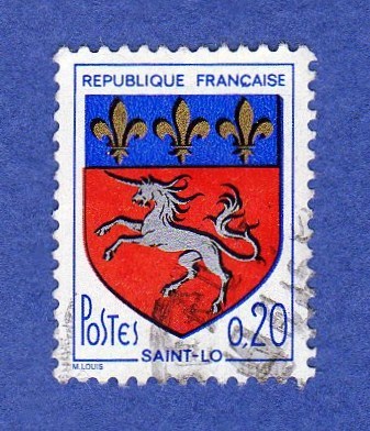 France Y&t : N° 1510 - 1941-66 Wapenschilden