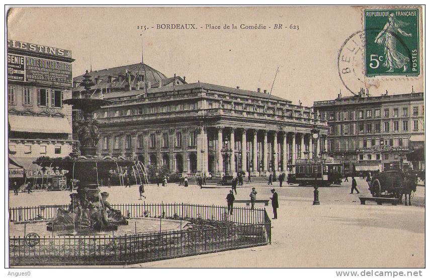 BORDEAUX  Place De La Comedie Tramway - Bordeaux