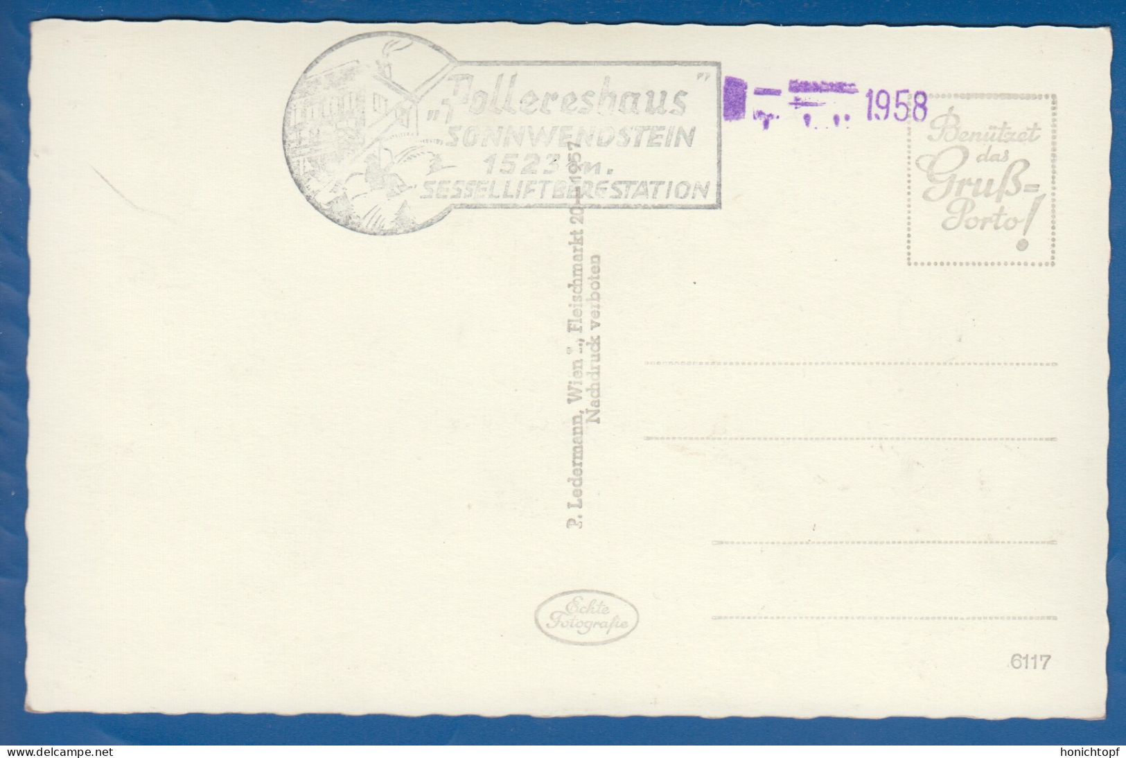 Österreich; Pollereshaus Am Sonnwendstein; Pollereshütte; Hütte; 1958 - Semmering