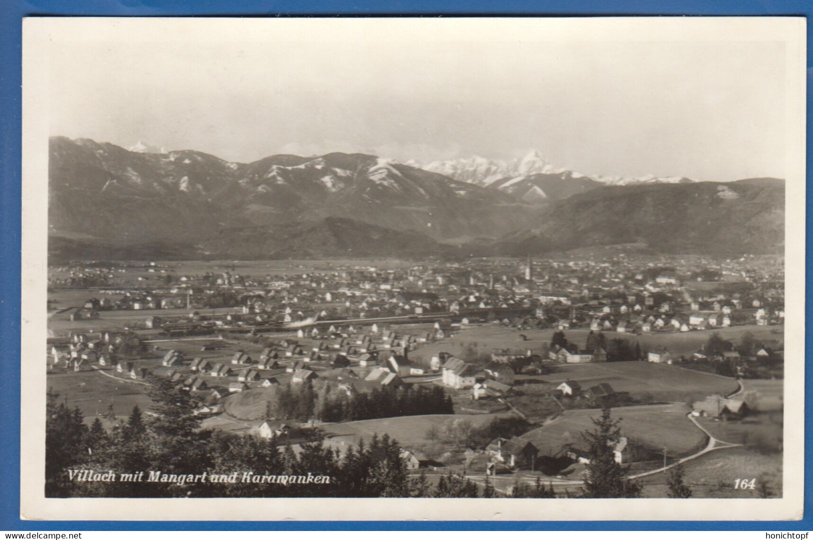 Österreich; Villach; Mangart Und Karamanken; 1955 - Villach