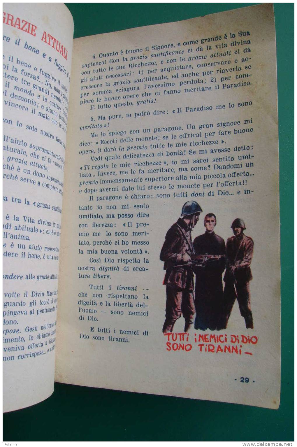 PDD/30 LA GRAZIA - Testo Religioso - Gioventù Italiana Azione Cattolica 1949/ Illustrato - Religión