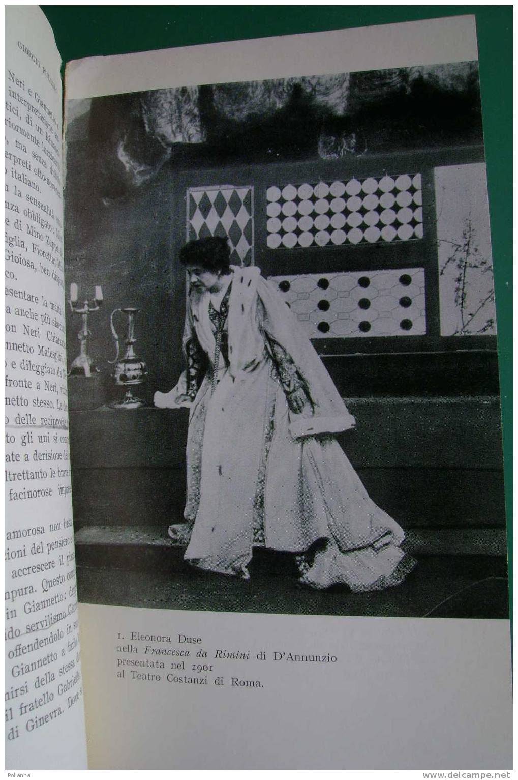 PDD/32 Giorgio Pullini CINQUANT'ANNI DI TEATRO IN ITALIA Universale Cappelli 1960/Eleonora Duse/Edoardo De Filippo - Theater