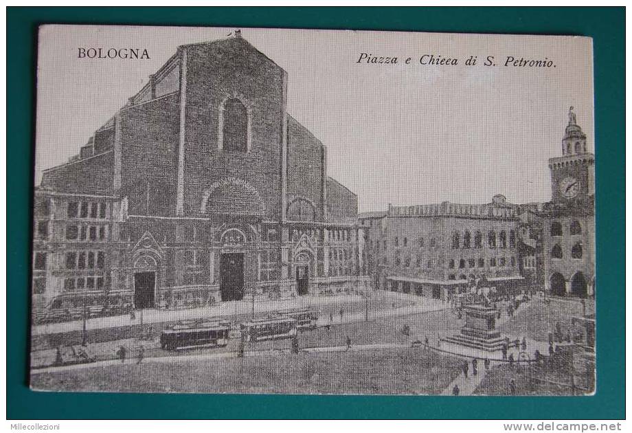 Bo1222)  Bologna - Piazza E Chiesa Di S. Petronio - Bologna