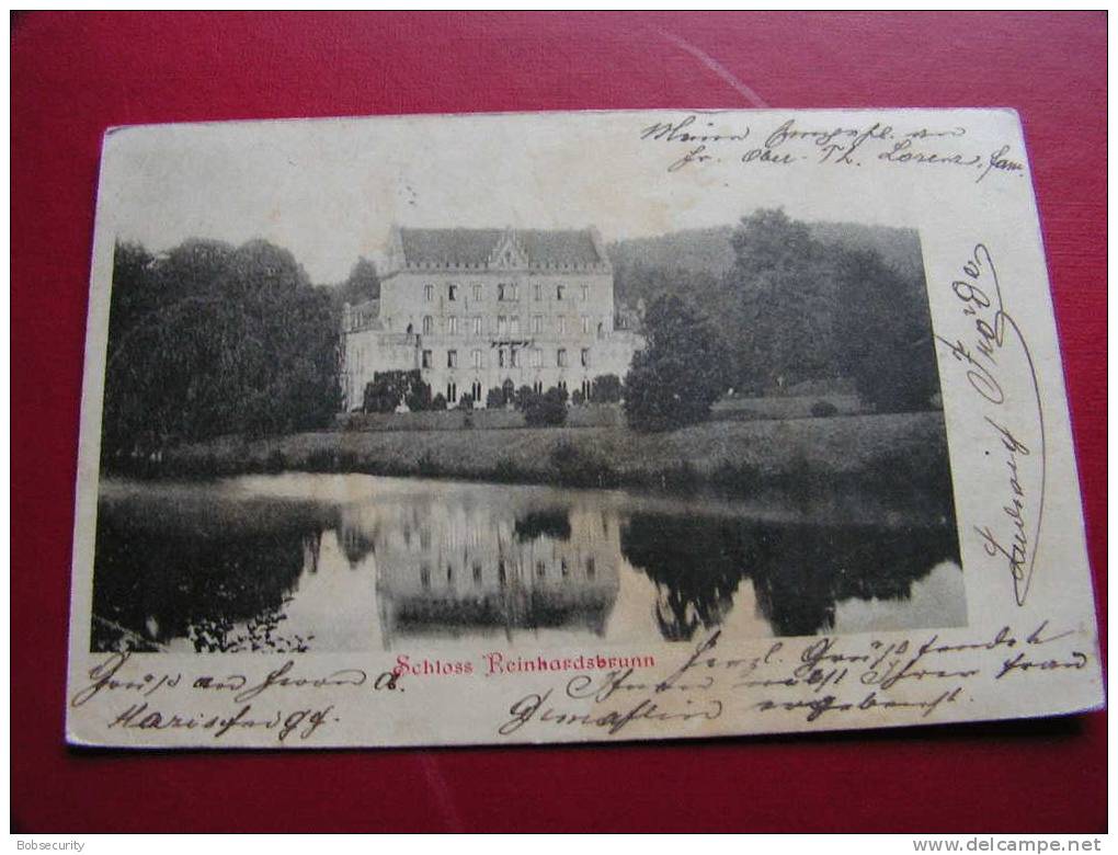 == Schloss Reinhardsbrunn , Friedrichsroda Nach Gross St. Florian 1900 - Friedrichroda