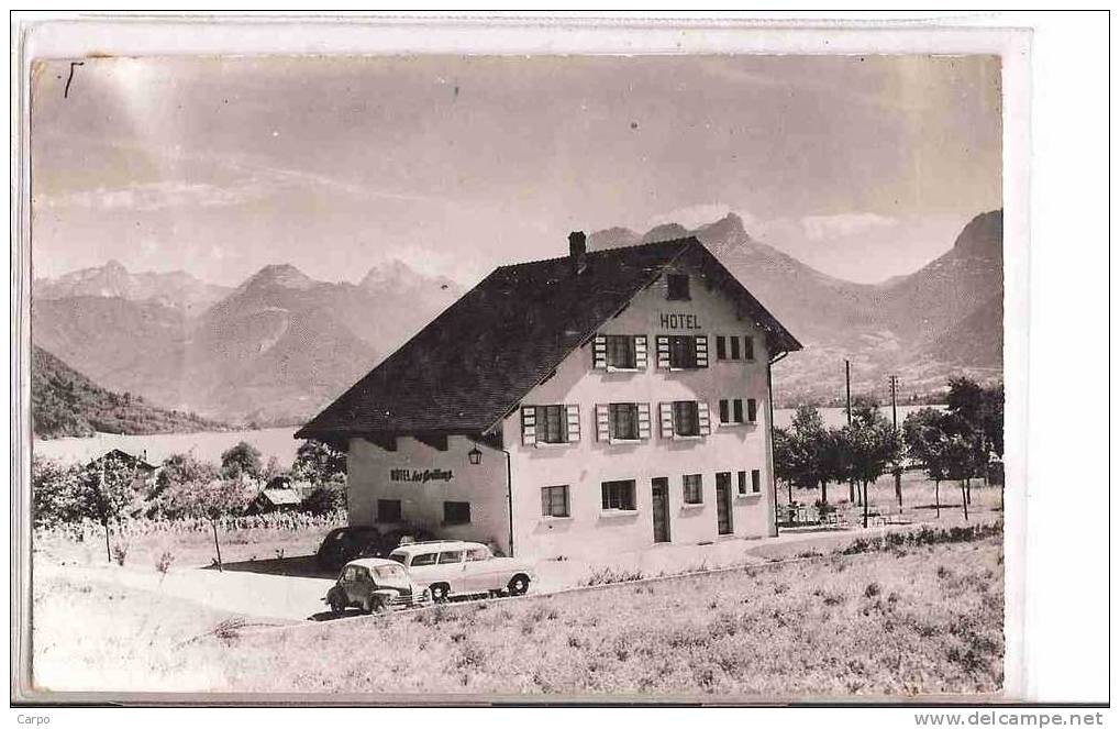 Hotel "Les Grillons" - ANGON-sur-TALLOIRES. - Autres & Non Classés