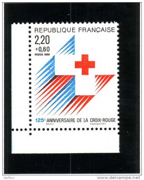 Année 1988 - Y. & T. N° 2555a** Provenant De Carnet Surtaxe Non Comptée - Unused Stamps