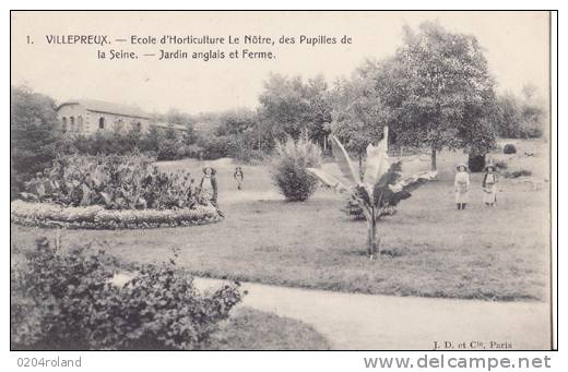 Villepreux - Ecole D'Horticulture Le Notre , Des Pupilles De La Seine - Jardain Anglais Et Ferme  : Achat Immédiat - Villepreux