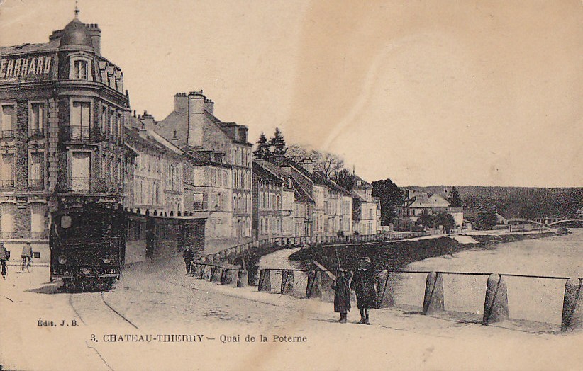 Chemins De Fer - Tramway - Château Thierry 02 - Tramways