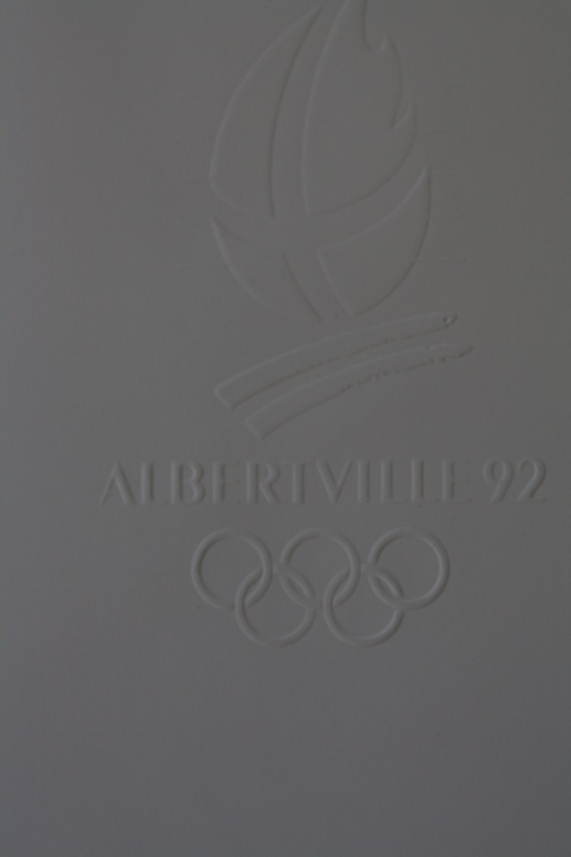 WINTER OLYMPICS JEUX OLYMPIQUES D'HIVER ALBERTVILLE 1992 FRANCE 3 DOCUMENTS OFFICIEL PARCOURS DE LA FLAMME 14-11-91