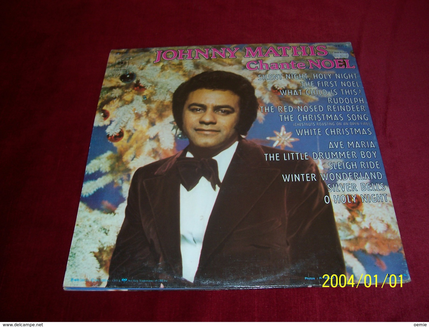 JOHNNY  MATHIS   °°  CHANTE NOEL - Christmas Carols