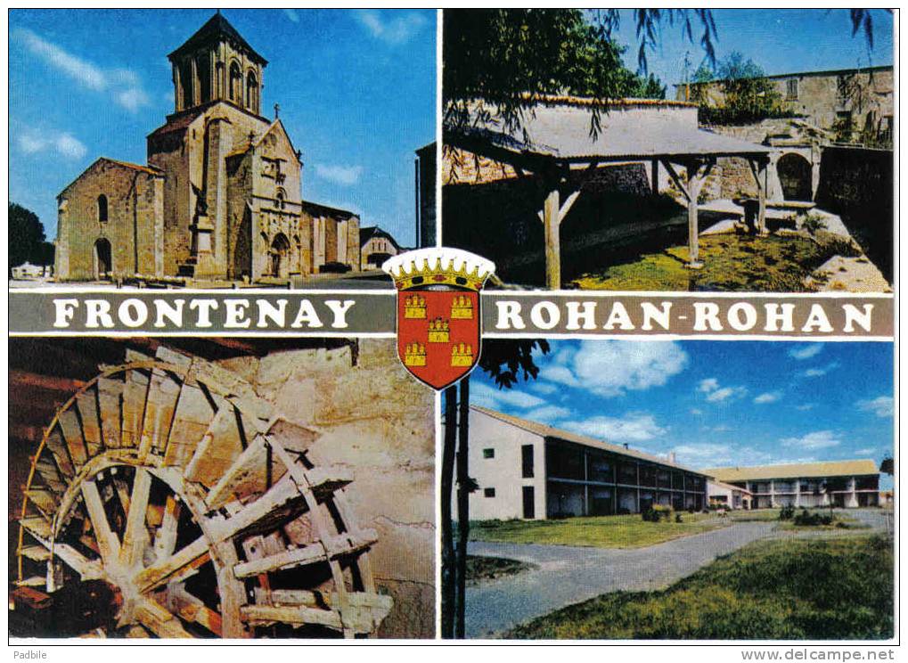 Carte Postale 79. Frontenay  Rohan-Rohan  Moulin De Chasserat Trés Beau Plan - Frontenay-Rohan-Rohan