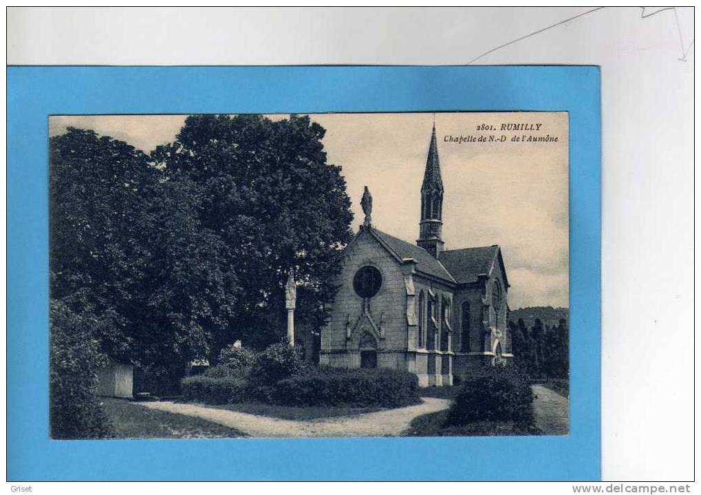 RUMILLY-chapelle ND De L'aumone-beau Plan--années 20 - Rumilly