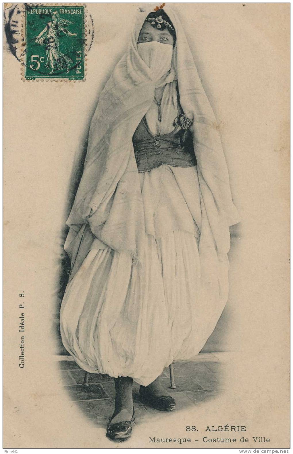 ALGÉRIE - Mauresque En Costume De Ville - Unclassified