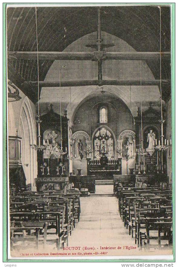 27 - ROUTOT --  Intérieur De L'Eglise - Routot