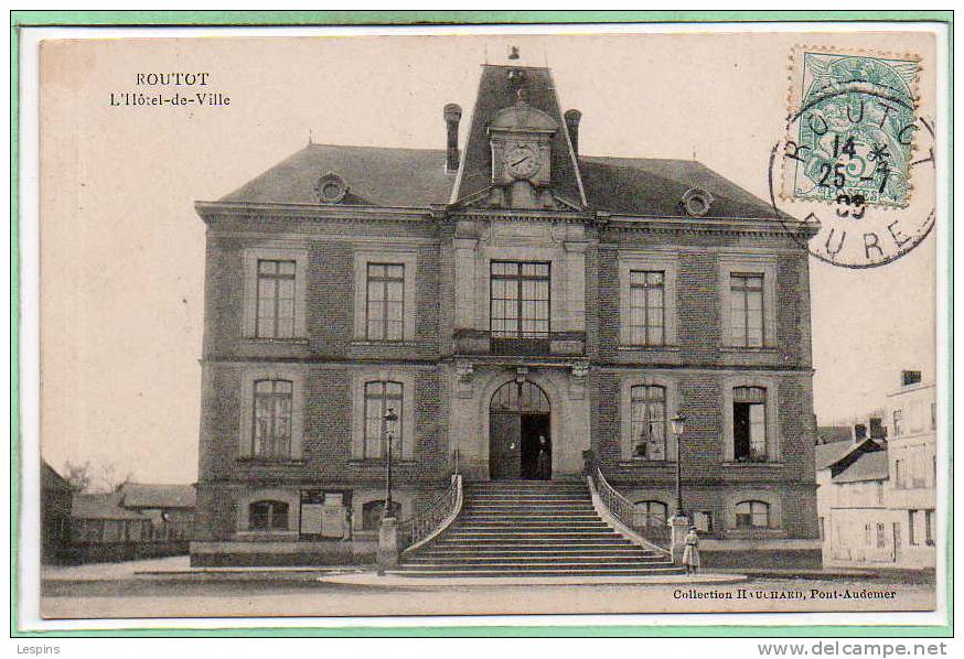 27 - ROUTOT --  L'Hotel De Ville - Routot