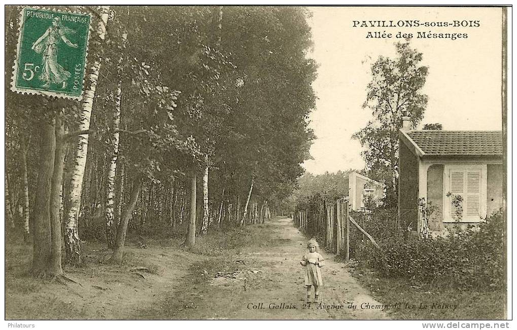 93 - PAVILLONS-SOUS-BOIS  -  Allée Des Mésanges - Les Pavillons Sous Bois