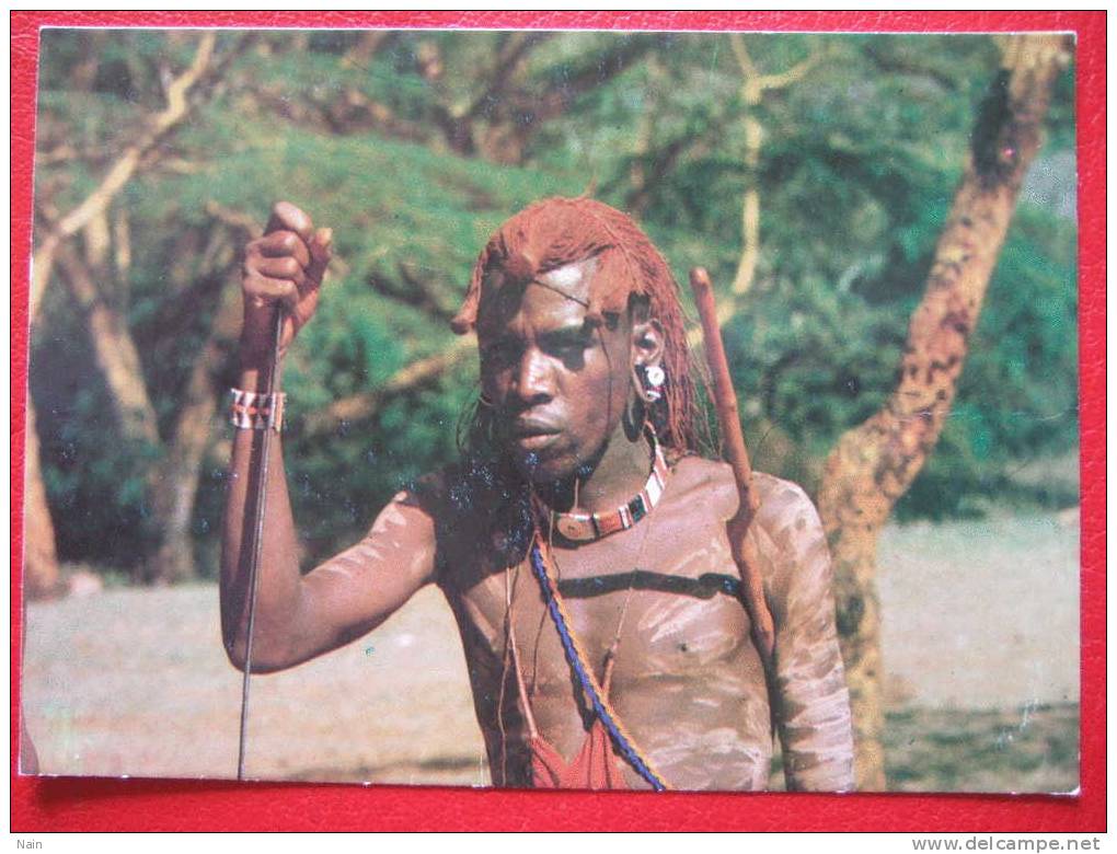 KENYA -MAASAI WARRIO - GUERRIER.... - Kenia