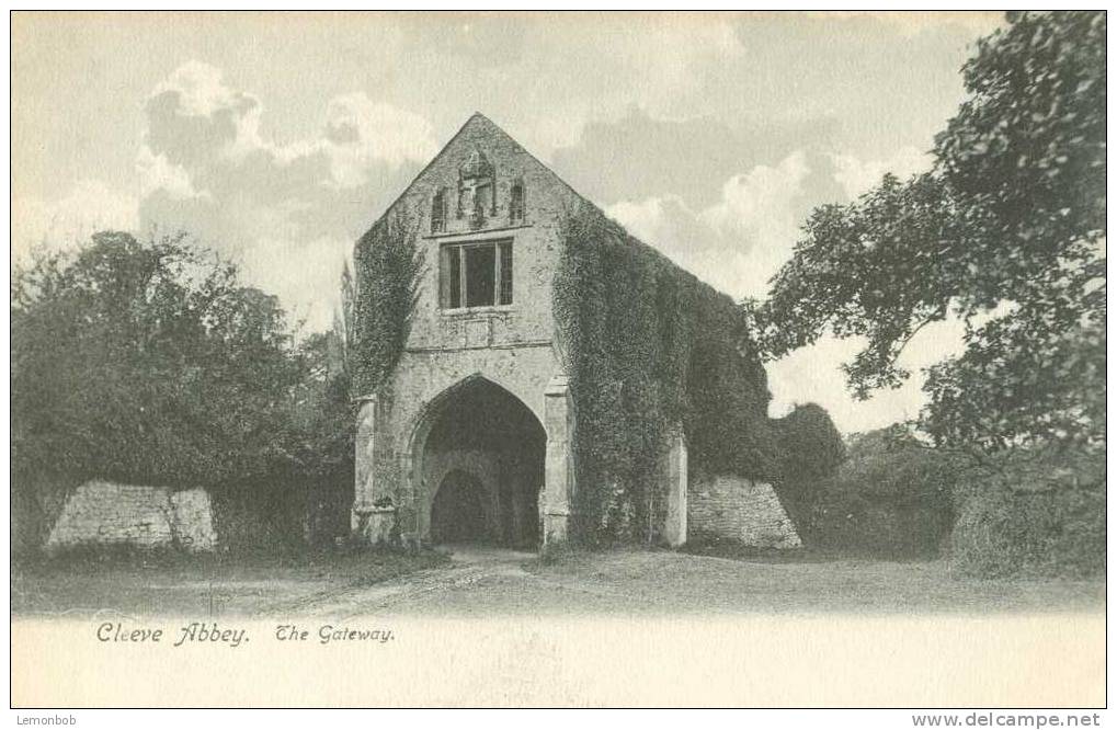 Britain United Kingdom - Cleeve Abbey, The Gateway. Somerset Old Unused Postcard [P1550] - Altri & Non Classificati
