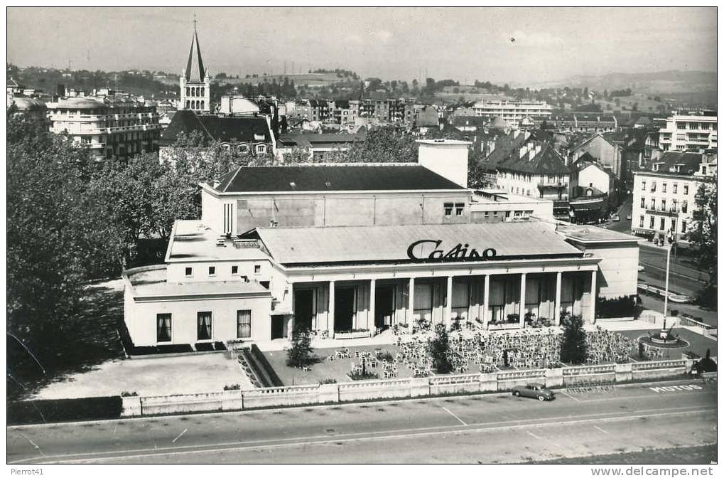 ANNECY - Le Casino Et Le Théâtre Pris D'avion - Annecy