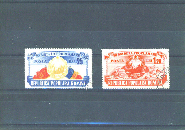 RUMANIA - 1957 Strike At Grevitsa FU - Usati