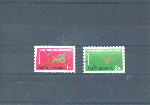 RUMANIA - 1972 Economic Cooperation FU - Gebruikt