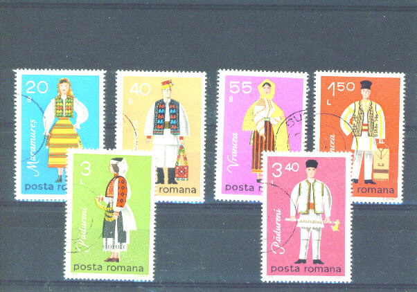 RUMANIA - 1979 Costumes FU - Gebruikt