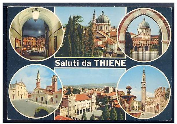 K825  SALUTI DA THIENE - Altri & Non Classificati