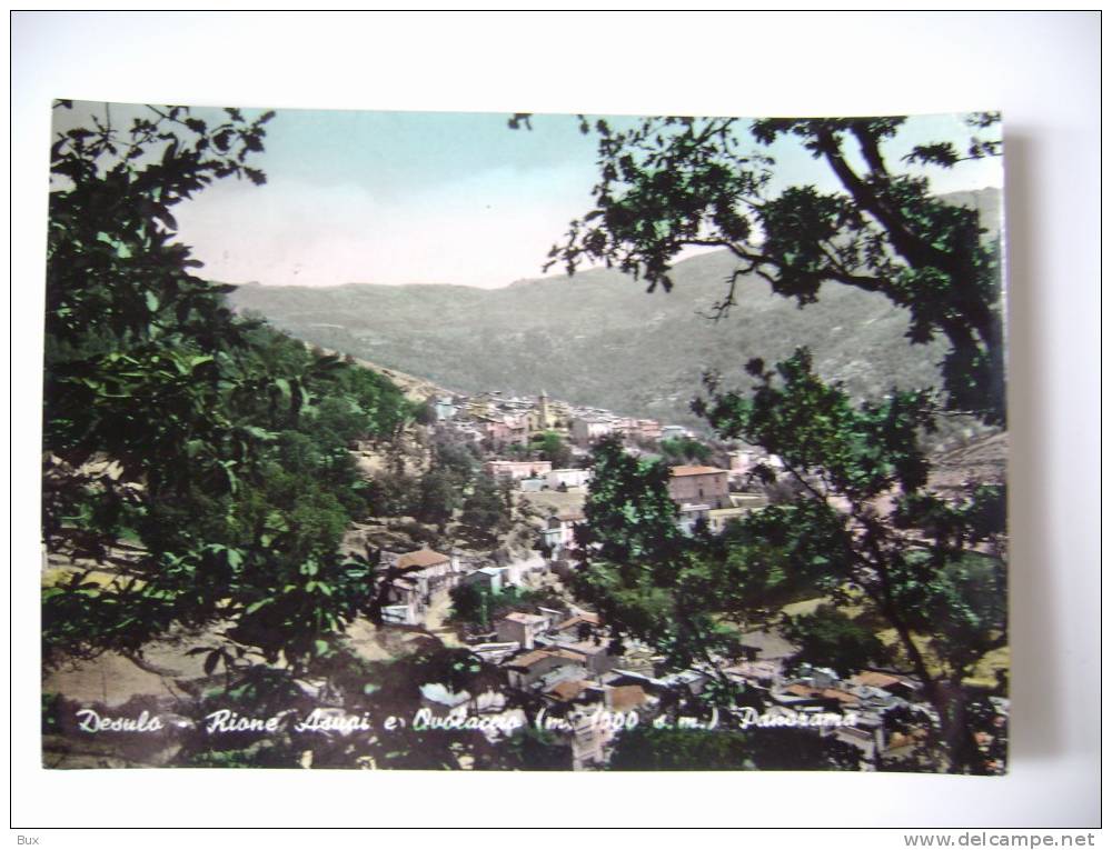 DESULO   SARDEGNA    VIAGGIATA CONDIZIONI COME DA FOTO ACQUERELLATA - Nuoro