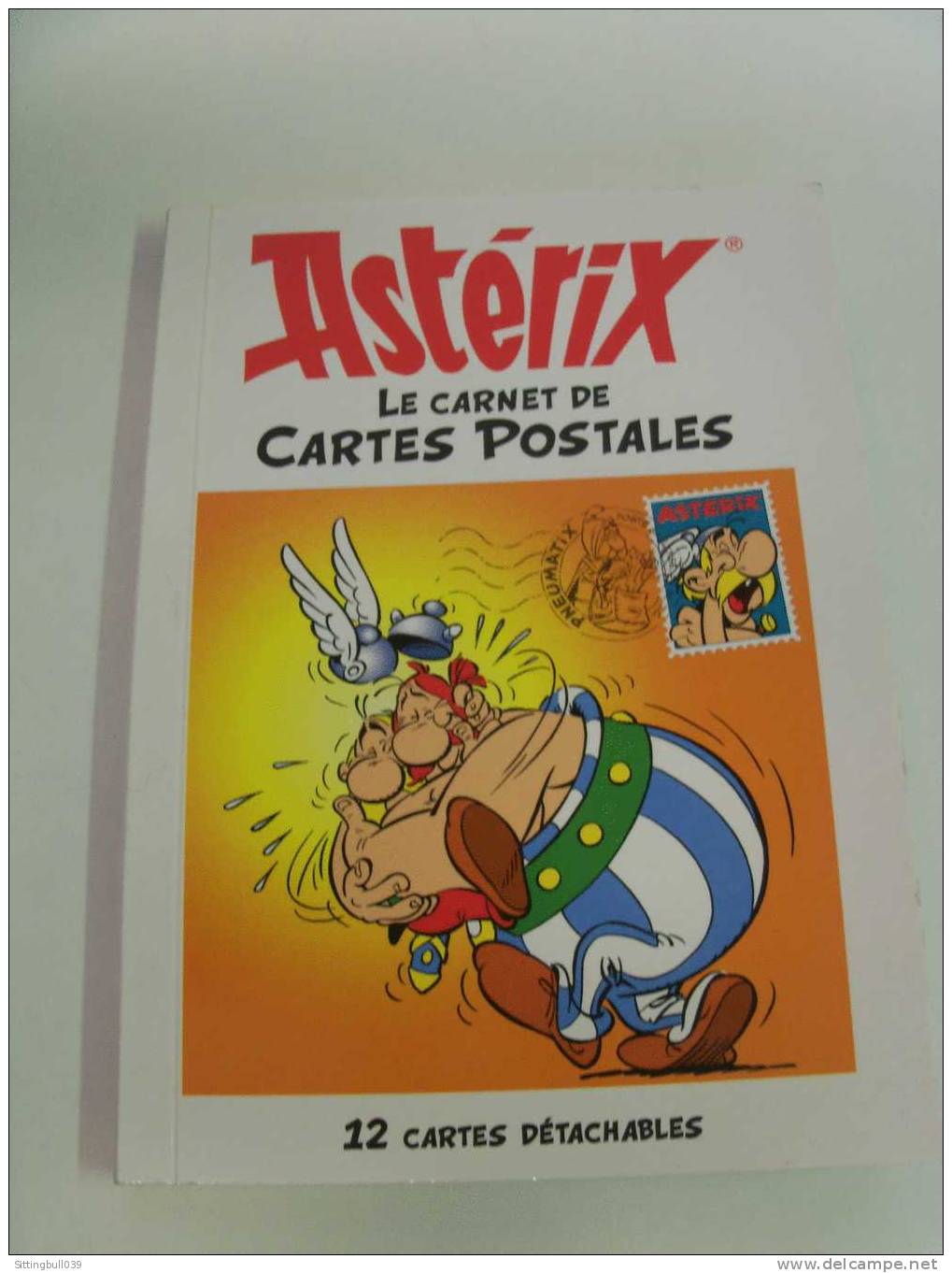 ASTERIX. LE CARNET DE 12 CARTES POSTALES DETACHABLES. 2008 Ed. Albert René / GOSCINNY-UDERZO / Hachette. NEUF ! - Cartes Postales